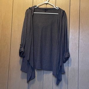 Open front cardigan